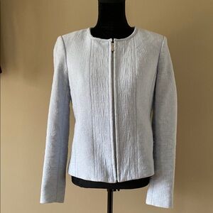 Elegant Women's Light Blue Jacket